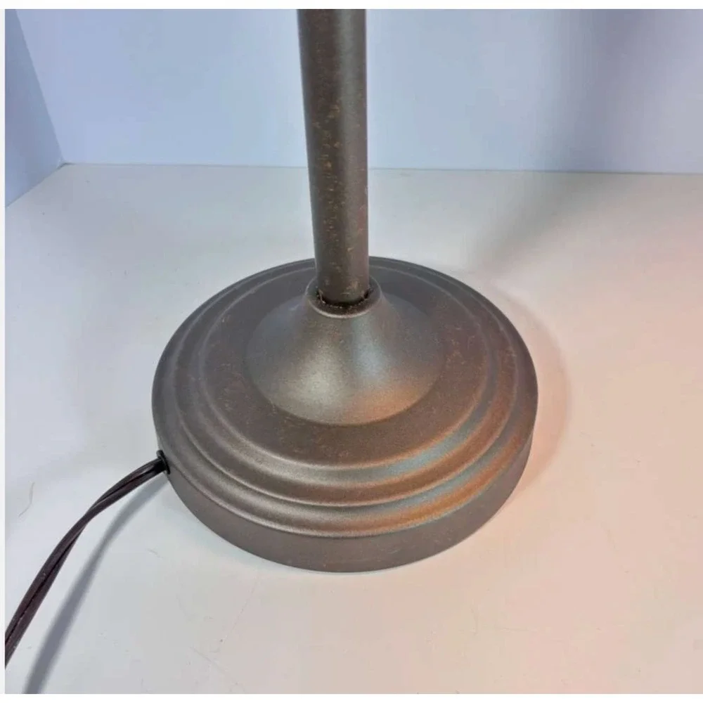 Gage Desk Lamp by Forty West Designs Hemp RopeTrim Industrial Design 20.5